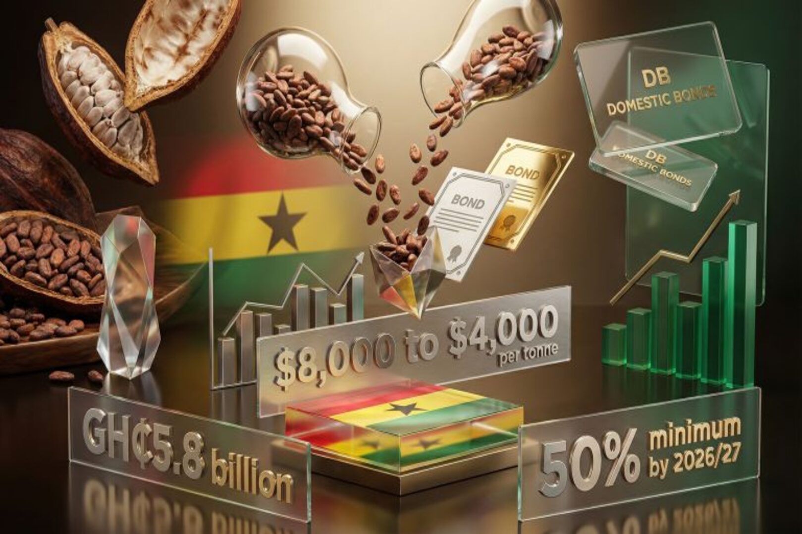 Ghana plans domestic bond issuance to finance 2026/2027 cocoa campaign